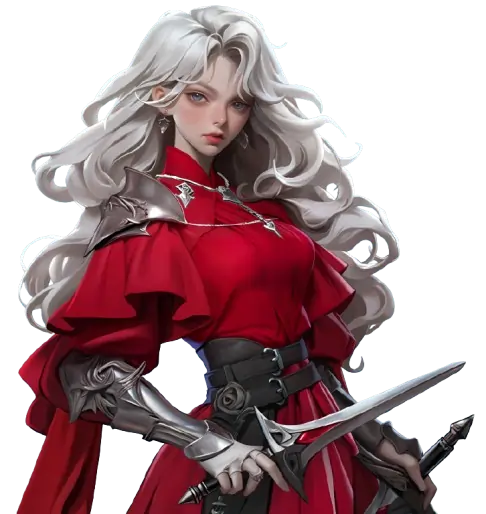 Red Lady UR carry hero from Last Asylum: Plague